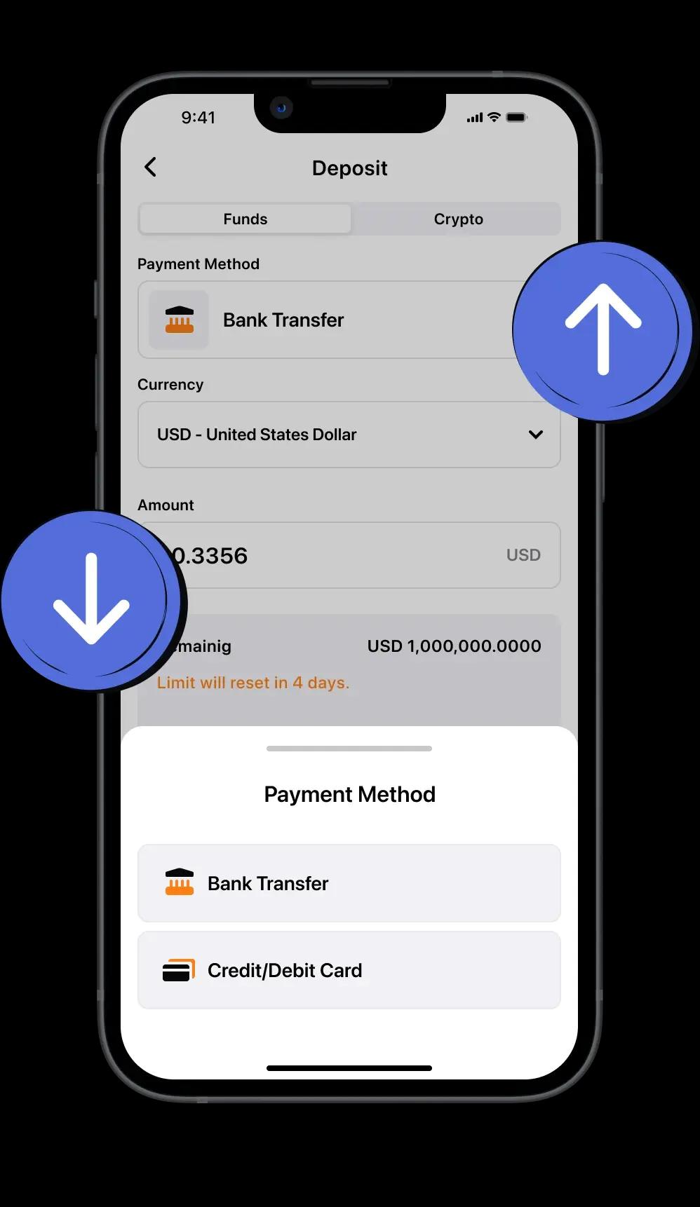 Fast Money Deposits and Withdrawals